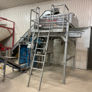 6013 Upmatic + GKS vertical VFFS potato packing line