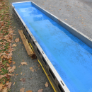 6055 EMVE conveyor belt 4700x800 mm STAINLESS STEEL