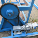 6060 EMVE box turner electric with Trevira sack