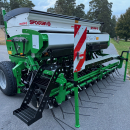 6091 Sfoggia Drillsem seeder 3m for cereal and small seed box