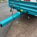 6102 Rolland flatbed trailer 12 m. Box trailer 