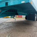 6102 Rolland flatbed trailer 12 m. Box trailer 