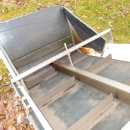 6135 VPL elevator 3700+700x550 mm. Stainless steel