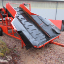 6189 EKKO receving hopper with screen grader and coil cleaning unit