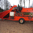 6189 EKKO receving hopper with screen grader and coil cleaning unit