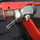 6189 EKKO receving hopper with screen grader and coil cleaning unit