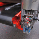 6189 EKKO receving hopper with screen grader and coil cleaning unit