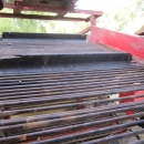 3417 Simon carrot harvester 1 row with bunker