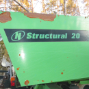 6186 Structural PM20 potato planter trailed