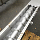 6291 screw feeder auger  6400x250 mm Stainles steel 