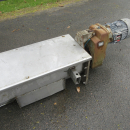 6291 screw feeder auger  6400x250 mm Stainles steel 