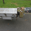 6291 screw feeder auger  6400x250 mm Stainles steel 