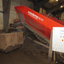 6318 EKKO washing line with polisher for root vegetables