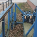 3505 Asa-Lift leek harvester trailed with automatic box system