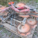 3624 Kongskilde row crop cleaner 10 rows