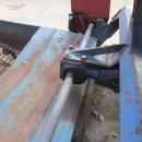 3714 Asa-lift onion windrower double sieving webs