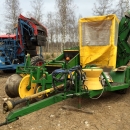 3831 Juko 1 row trailed potato harvester