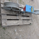 3833  Nibex mini seeding drill hand drawn