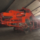 3867 EKKO receiving hopper with roller cleaner and 1200 mm screen grader