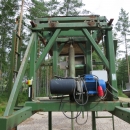 3914 Schouten box turner with conveyor