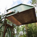 3914 Schouten box turner with conveyor