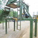 3914 Schouten box turner with conveyor