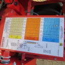 4035 Gaspardo onion seeder / vegetable seeder pneumatic 7 row