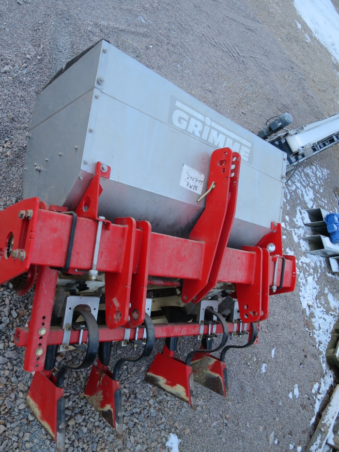 4255 Grimme Düngerstreuer 2 Reihe Kartoffellegemaschine