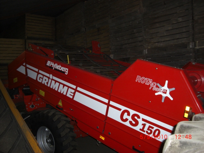 3139 GRIMME destoner model CS150