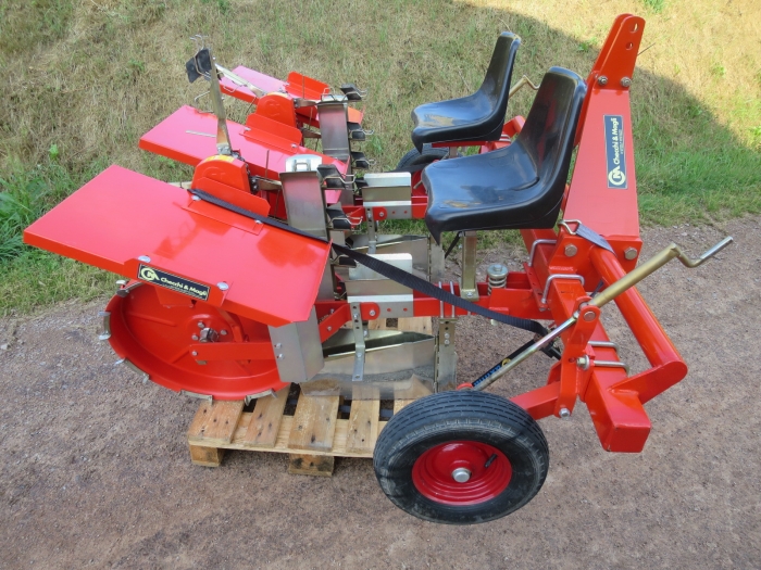 4851 Checchi & Magli Fox 2 row Transplanter