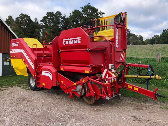 4856 Grimme SE140 potato harvester