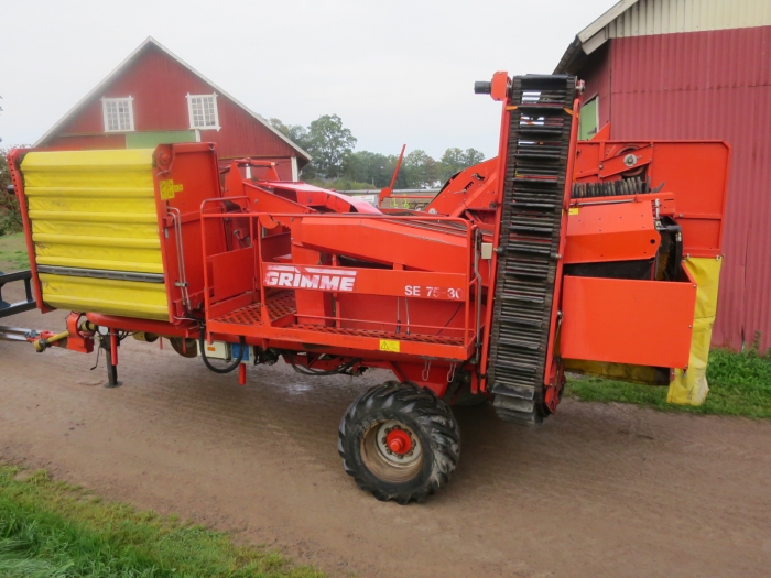 4865 Grimme SE75-30 potato harvester