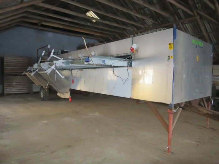 4965 WYMA rollergrader / lift roller sizer for potato / onion
