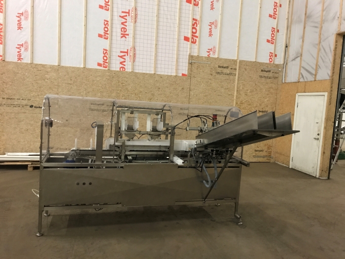 4994 Newtec tray filler NBM61F for punnets