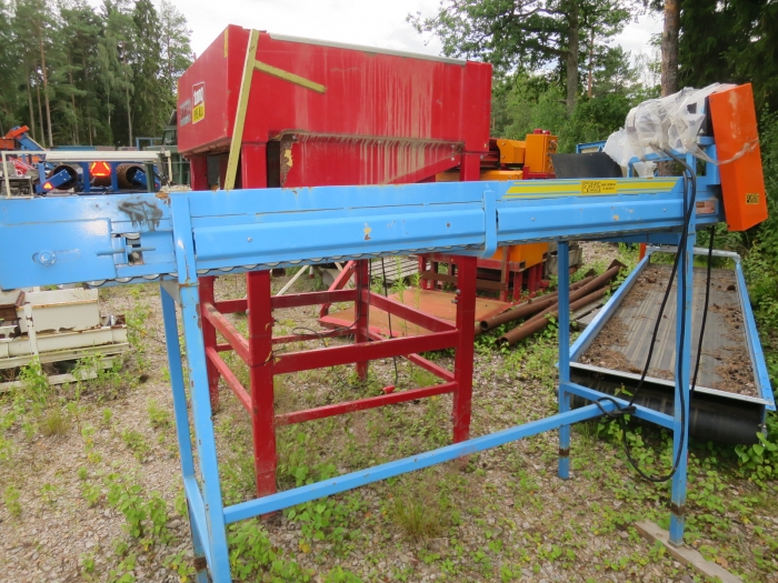 5115 EMVE roller table inspection table