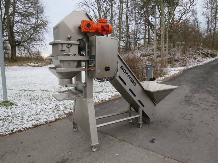 5306 Sormac AFW-40 Wiegemaschine Edelstahl