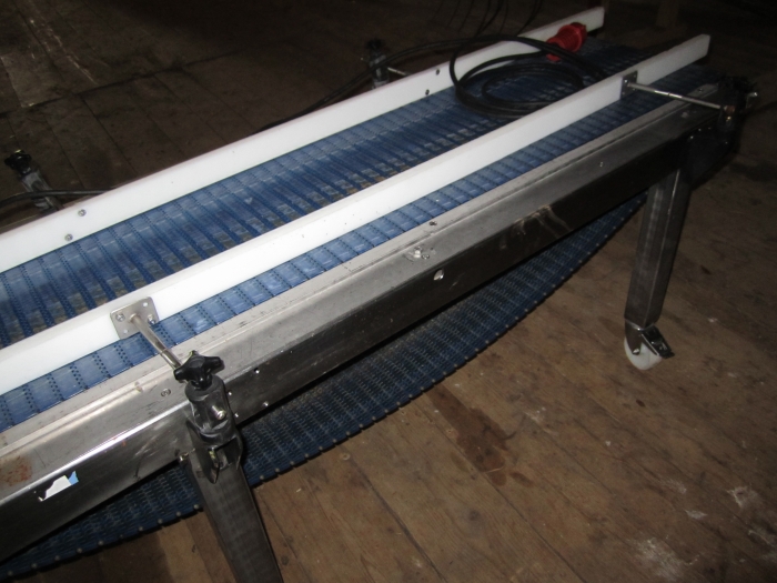 3253 Förderband 1900x350 mm Edelstahl