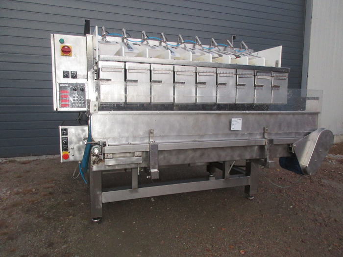 5727 Newtec 2009G Wiegemaschine für Möhren