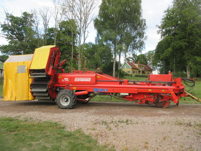 5862 Grimme DL1500 potato harvester 2 row