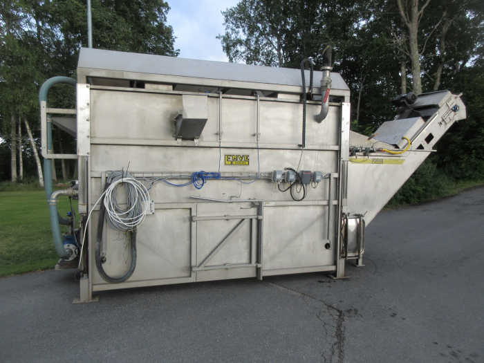 5868 EMVE potato washing line with destoner STAINLESS STEEL