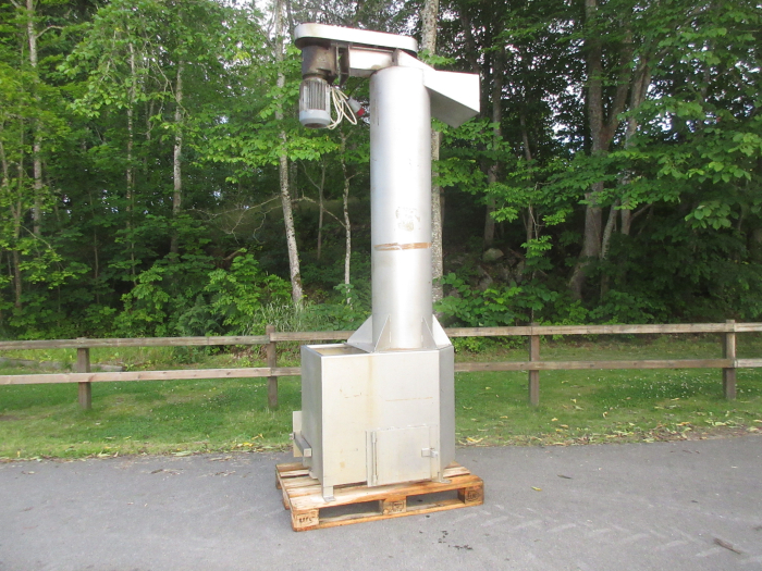 6009 Destoner vertical screw for peeling