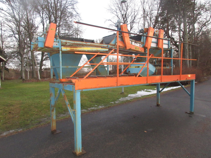 6023 EMVE potato screen grader line 