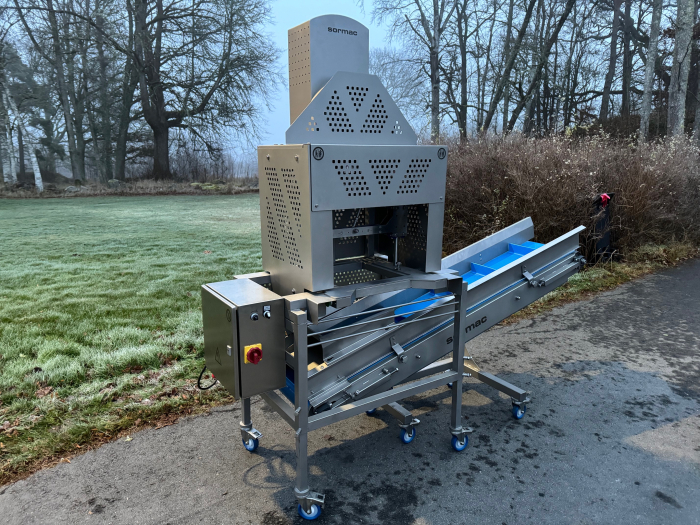 6086 Sormac F-2000 XL slice and wedge cutter