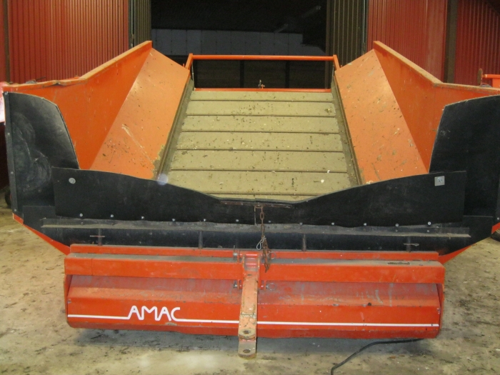3407 AMAC receiving hopper with double cleaning modules