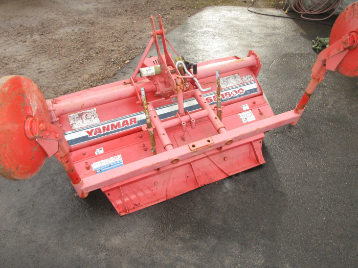 6131 Yanmar rotary cultivator for compact tractor