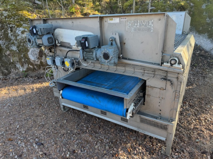 6196 EMVE screen grader webgrader 1200 mm Stainless steel