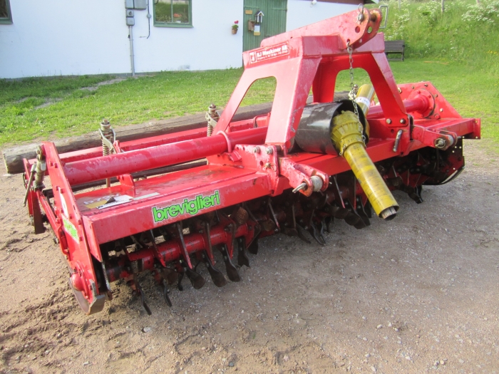 3446 Breviglieri rotary tiller with rib roller 230 cm