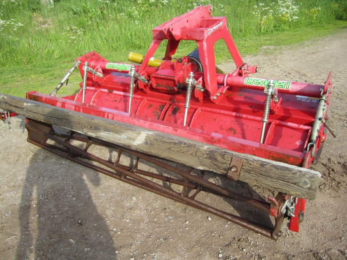 3446 Breviglieri rotary tiller with rib roller 230 cm