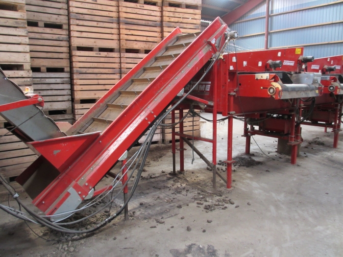 3487 Grimme WG 900 screen grader year 2009