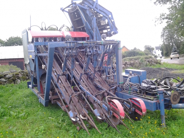 3508 Asa-Lift carrot harvester 3 row for industry carrots with elevator